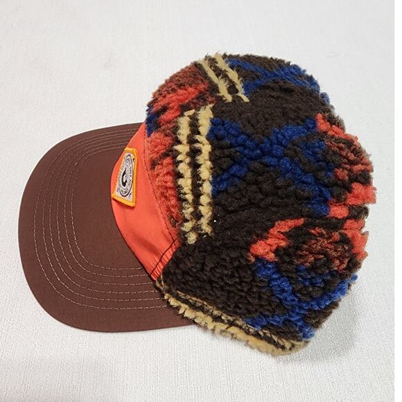 Smokey the bear Sherpa Fleece compass hat strap back - Picture 2 of 6